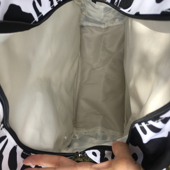 New Large Cow Print Backpack